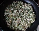 ｷｬﾍﾞﾂの外葉で無駄なくお好み焼き☆作り方7写真