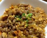 カレースタミナ納豆どんぶり作り方4写真