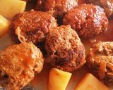 煮込みハンバーグ(^O^)みんなで囲んで作り方7写真