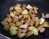 甘辛照焼き★和風ジャーマンポテト作り方2写真