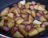 甘辛照焼き★和風ジャーマンポテト作り方3写真