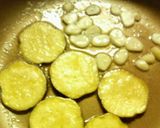 さつま芋の☆黒胡麻ガーリックバターソテー作り方1写真