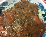 リメイク。タコライス風カレー作り方3写真