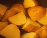 新じゃがのトマトチキン煮作り方1写真