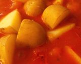 新じゃがのトマトチキン煮作り方8写真