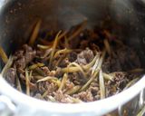牛肉とごぼうのしぐれ煮作り方5写真