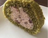 抹茶あずきクリームのロールケーキ作り方11写真