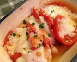 トマトとチーズに麺つゆチン！作り方4写真