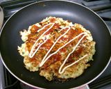 ヘルシーな豆腐のお好み焼き(^^♪作り方9写真