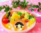 キャラ弁＊ペタッと簡単＊あかちゃんまん作り方3写真
