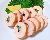 鶏肉の野菜巻き♡和風チキンロール作り方13写真