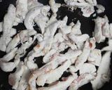 鶏胸肉とさやえんどうの炒め物作り方4写真