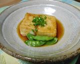 簡単☆めんつゆで揚げ出し豆腐作り方8写真