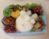 しまじろうの友達みみりん❤️のキャラ弁♪作り方5写真