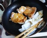照り焼きチキンどんぶり作り方3写真