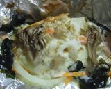 ◆鮭ときのこ◆胡麻味噌ネーズ◆ホイル焼き作り方3写真