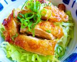 照り焼きチキンどんぶり作り方5写真