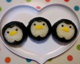 ペンギンちゃんおにぎり♪作り方6写真
