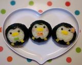 ペンギンちゃんおにぎり♪作り方7写真