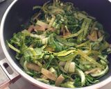 パパッと一品☆チンゲン菜と揚げの昆布炒め作り方2写真