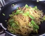 サンマ缶とキャベツのパスタ作り方4写真