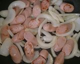 簡単☆新玉ねぎ&魚肉ソーセージ炒め作り方5写真