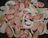 簡単☆新玉ねぎ&魚肉ソーセージ炒め作り方5写真