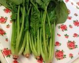 とってもシンプル☆青菜のナムル作り方1写真