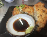 ☆鯛すり身のさつま揚げ、わさび醤油仕立て作り方4写真