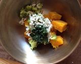 離乳食カミカミ期　かぼちゃのおやき　作り方3写真