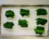 ほうれん草とキノコの梅ダレ和え作り方5写真