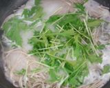 ツナと水菜の中華風ぶっかけ蕎麦作り方1写真