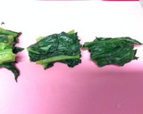 ほうれん草の卵とじ作り方1写真