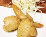 チーズin♡手羽先餃子の唐揚げ♡ハーブ味作り方10写真