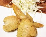 チーズin♡手羽先餃子の唐揚げ♡醤油味♡作り方16写真