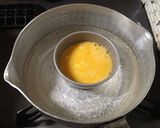 卵焼きでインコちゃん作り方2写真