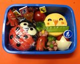 卵焼きでインコちゃん作り方6写真