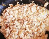 ヘルシー豆腐卵の3色丼作り方2写真
