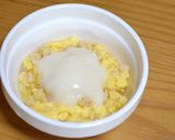 離乳食*中期～『納豆スクランブルエッグ』作り方4写真