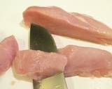 鶏むね肉とアスパラのコチュジャン炒め作り方1写真