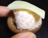 簡単!エビ団子 ON しいたけ作り方4写真