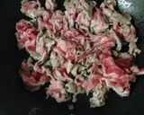 牛肉と舞茸のねぎすき煮作り方2写真