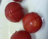 まるごとトマトのおひたし(しょうが風味)作り方1写真
