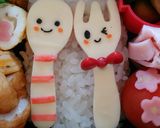 ☆100均の型で可愛いキャラ弁☆作り方6写真