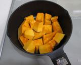 かぼちゃの煮付け（甘め）作り方1写真