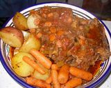 硬いお肉も箸でちぎれる牛肉ポットロースト作り方7写真