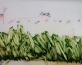 きゅうりと中華くらげの和え物作り方2写真