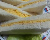 ☆簡単!材料③つで甘いタマゴサンド☆作り方5写真