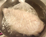 ◆簡単◆しっとり鶏ハム　やわらかい♪作り方4写真