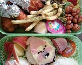 妖怪ウォッチ☆キャラ弁☆花さか爺 遠足作り方4写真